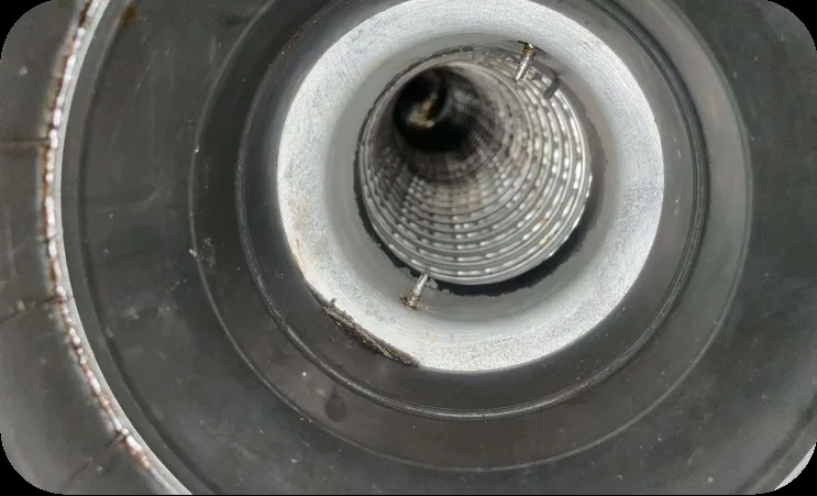 Kanaalaansluiting na reiniging door All Ventilatie